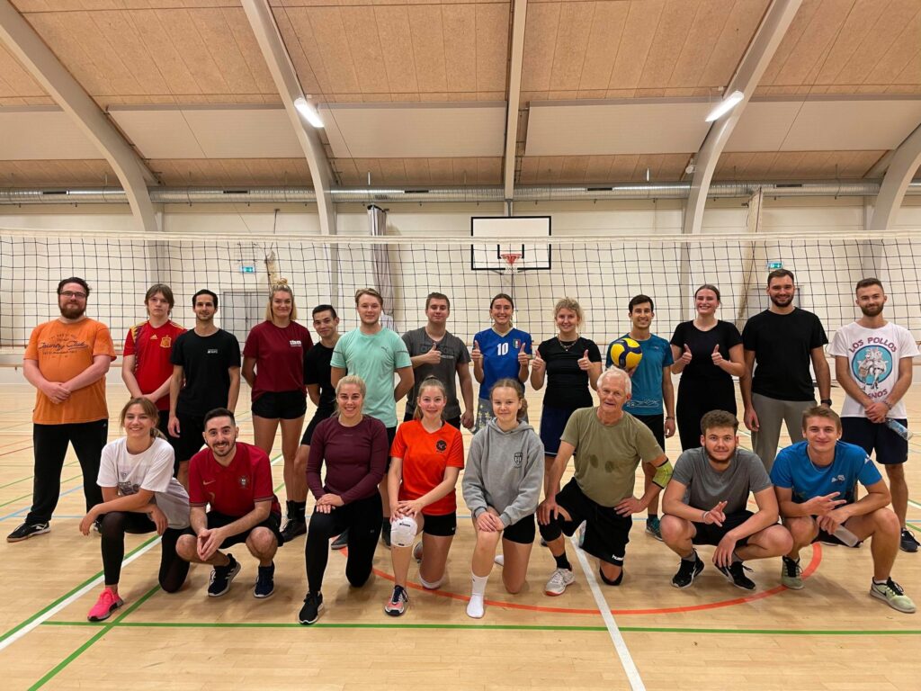 Studerende i Kolding Volleyball Klub